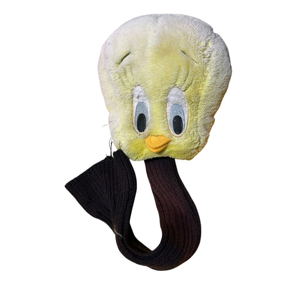 Vintage Looney Tunes Tweety Bird Yellow Plush Golf Club Head Cover